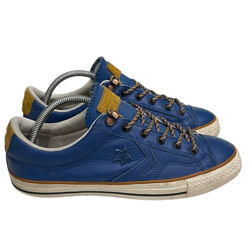 Converse Star Player 76 One Star Leather Sneakers Men’s SZ 8 Women’s SZ 10 Blue